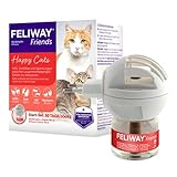 FELIWAY® Friends Start-Set | Reduziert Konflikte zwischen Katzen | Verdampfer für Steckdose & Flakon 48ml