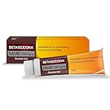Betaisodona® Salbe 25 g Wunddesinfektion für Erwachsene und Kinder ab 1 Jahr, Wunddesinfektionsmittel ohne Alkohol mit PVP-Iod – brennt nicht