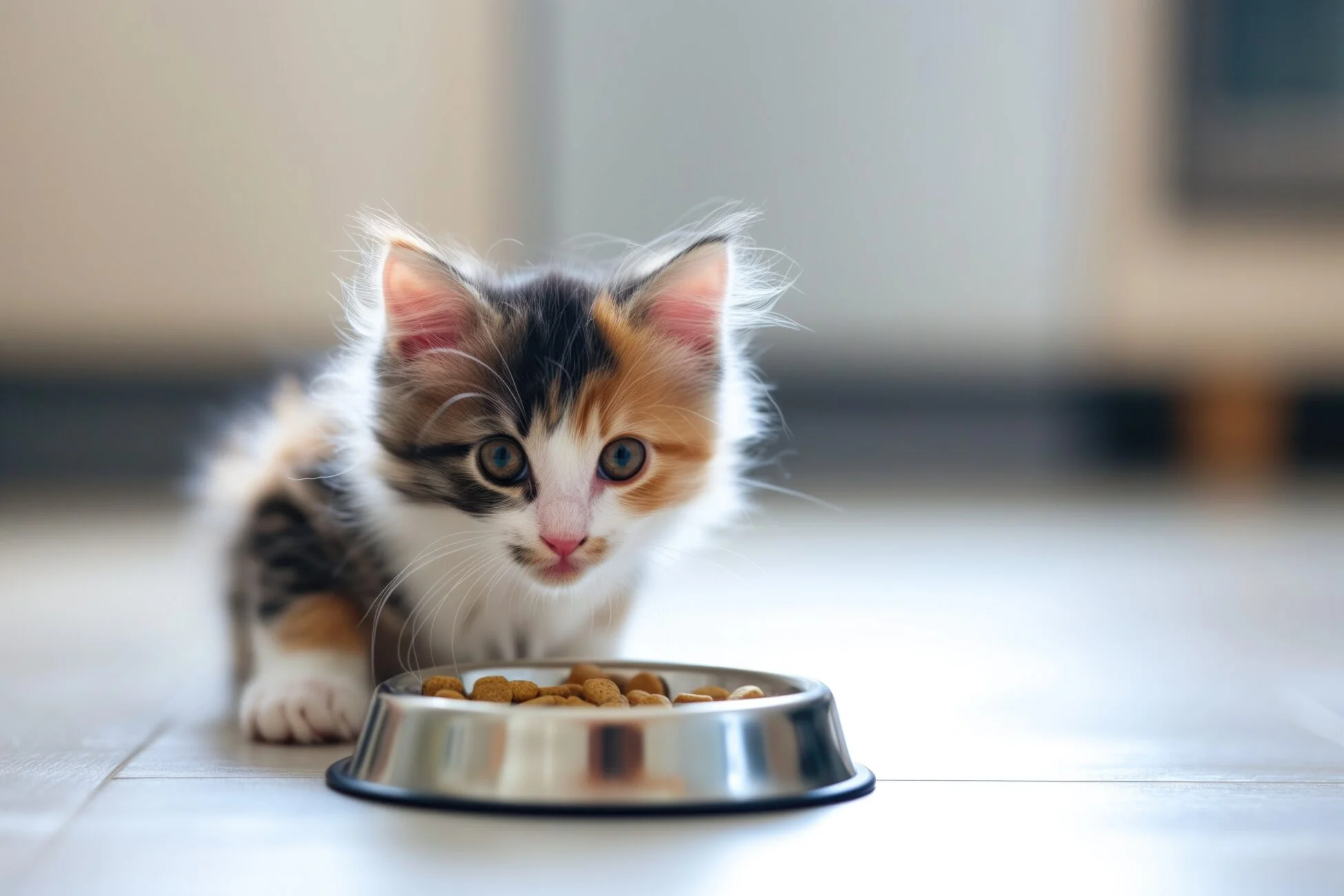 Elternschaft für ein Katzenbaby: Der ultimative Leitfaden für ein katz-tastisches Zusammenleben mit deinem Katzenbaby! 3 Katzenbaby beim fressen